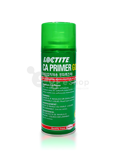 [록타이트(Loctite) 순간접착제용 경화촉진제 CA PRIMER GOLD 230ml]